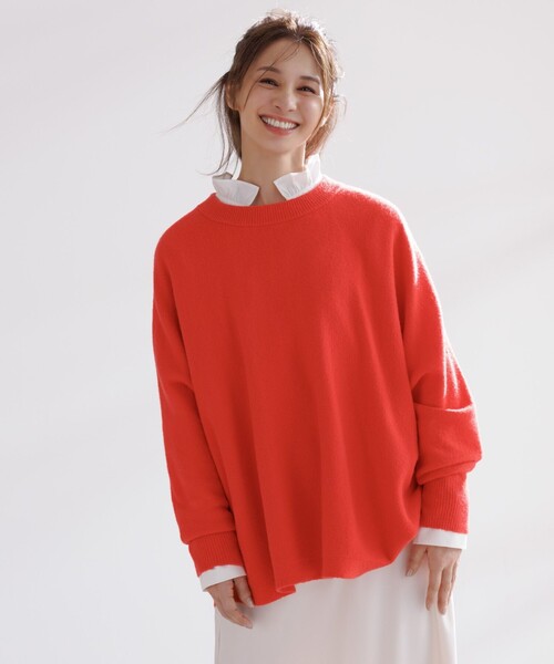 「UNFILO」 フレアスカート X-LARGE ネイビー レディース_画像5