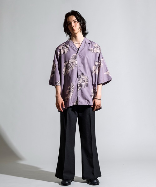 「CALIFORNIA OUTFITTERS」 半袖シャツ L ホワイト メンズ_画像8