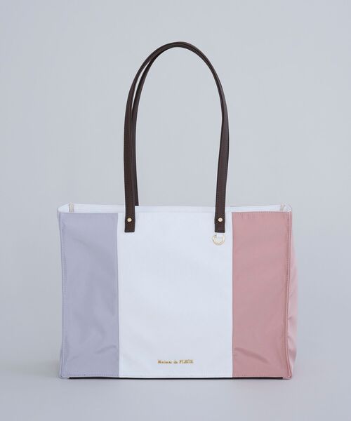 Maison de FLEUR（メゾンドフルール） トートバッグ トリコロール