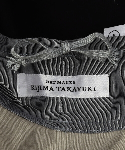 「KIJIMA TAKAYUKI」 ハット F カーキ レディース_画像6