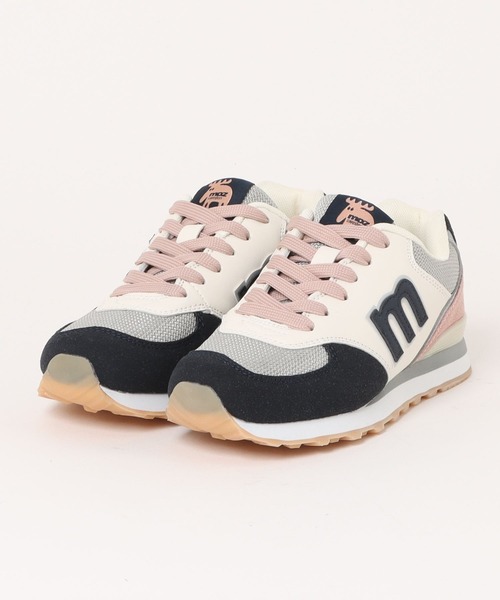 「moz」 ローカットスニーカー 24.0cm オレンジ レディース_画像7