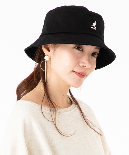 おトク情報がいっぱい！ 帽子 KANGOL ハット WASHED バケットハット カンゴール 帽子