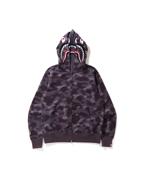 割引中！APE ダブルシャークパーカー M A BATHING APE（アベイシングエイプ）の「ABC CAMO SHARK WIDE FIT