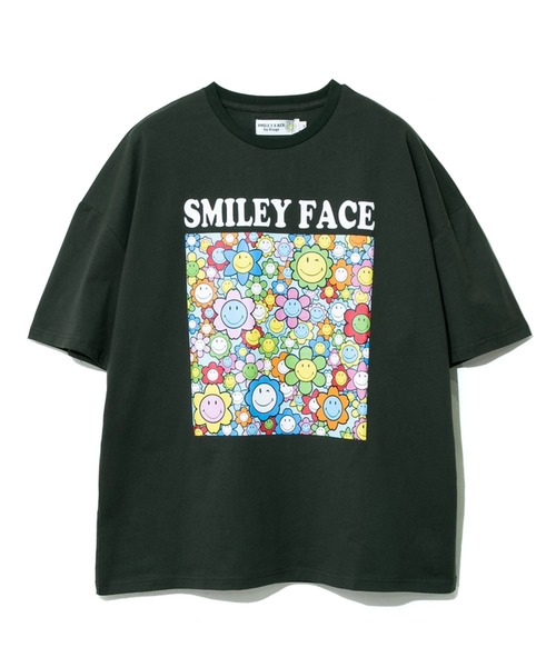 SMILEY FACE（スマイリーフェイス） tシャツ Tシャツ BOXフラワー