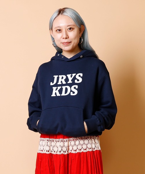 DOWN ON THE CORNER パーカー SNAP HOODY ”JRYS KDS” / スナップ