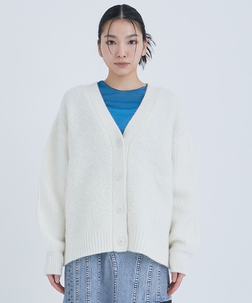CITY（シティ） ニット 「CITY」ベビーアルパカブークレニット