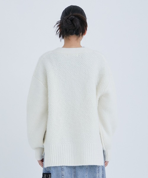 CITY（シティ） ニット 「CITY」ベビーアルパカブークレニット