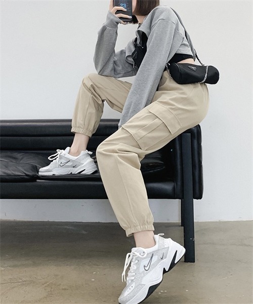 お礼や感謝伝えるプチギフト FREE カーゴパンツ ウエストゴム カーゴパンツ STYLISTS パンツ