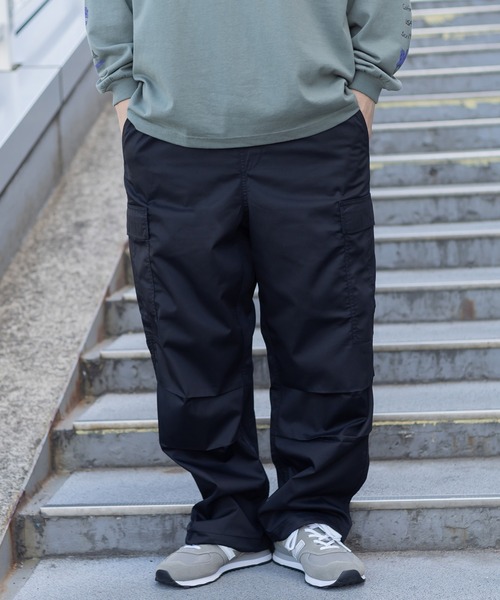 カーゴパンツ TCツイルカーゴイージーパンツ/ワイドシルエット メンズ