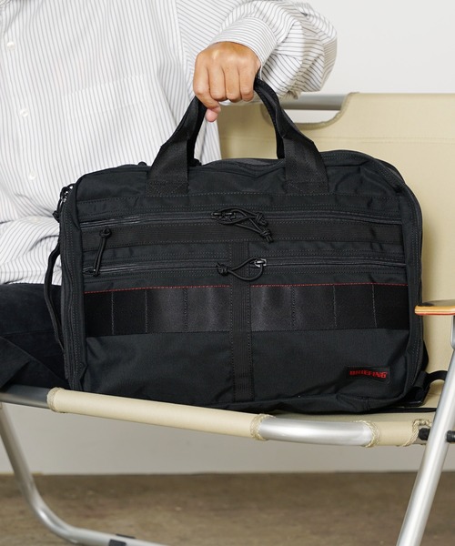 【美品】BRIEFING ブリーフィング A4 LINER 2WAY ブラック BRIEFING デイバック リュック BRIEFING/ブリーフィング A4 2WAY