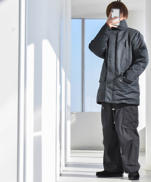 ミリタリーウェア　ハーフコート　インナー付き AURORA TEX DOWN FIELD HALF COAT|オーロラテックス ダウン フィールド