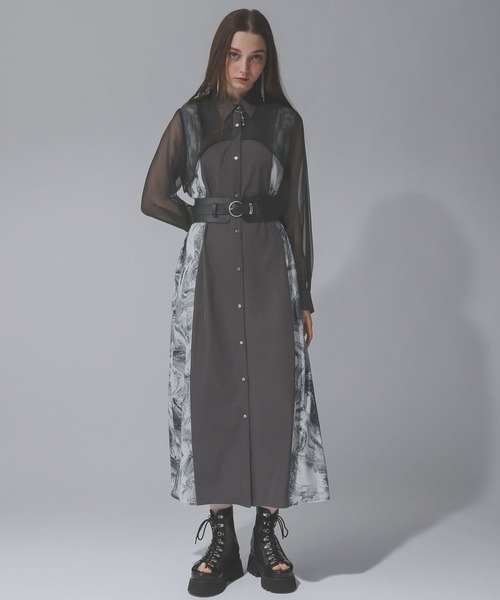 【LADIES】シアーガラキリカエワンピース 【HARE】 楽天市場】【SALE／17%OFF】【LADIES】シアーガラキリカエ