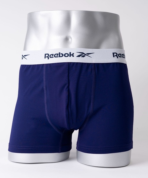 Reebok（リーボック） ボクサーパンツ ブランド ロゴ ウエストバンド
