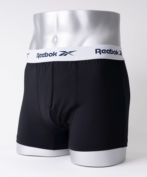 Reebok（リーボック） ボクサーパンツ ブランド ロゴ ウエストバンド