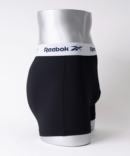 Reebok（リーボック） ボクサーパンツ ブランド ロゴ ウエストバンド