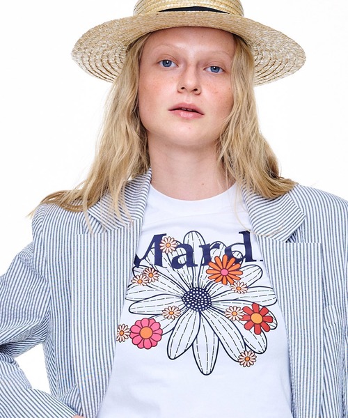 Mardi Mercredi tシャツ CROPPED TSHIRT FLOWERMARDI BLOSSOM