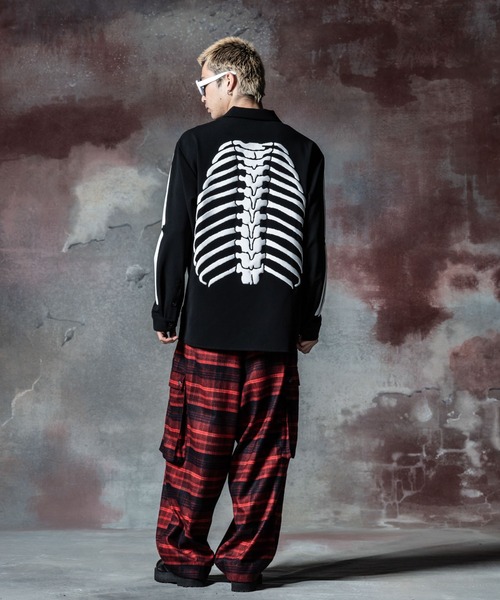 glamb（グラム） カーゴパンツ Check Baggy Cargo Pants / チェック