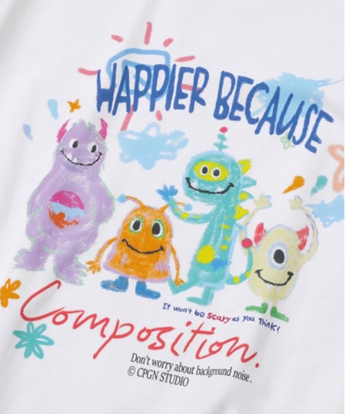 Tシャツ・カットソー [CPGN STUDIO]HAPPY DAY TEE CPGN STUDIO tシャツ STUDIO-DTP Happy Day S/S Tee メンズ