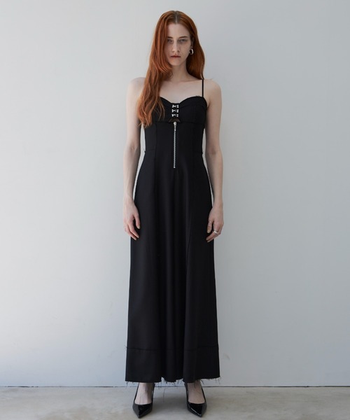 JOSE MOON オールインワン FRONT HOOK CAMISOLE JUMPSUIT