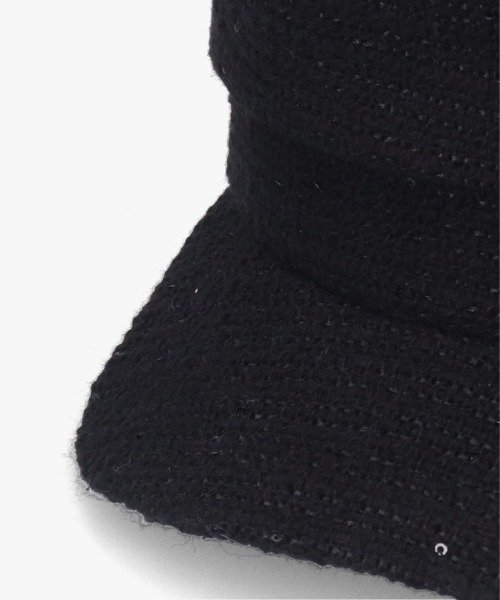 Chapeau d' O 帽子 キャスケット Back Ribbon Marine Cas