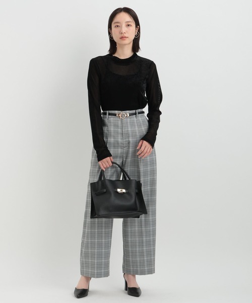 Andemiu（アンデミュウ） tシャツ メッシュカットソー141797