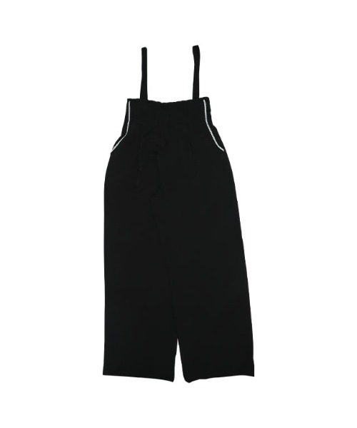 ELFSACK キュート ハイウエスト ショルダー付 ロング パンツ ELFSACK キュート ハイウエスト ショルダー付 ロング パンツ