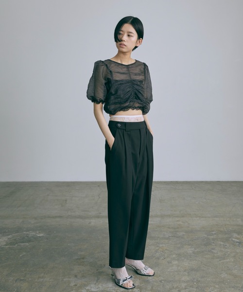 EN NEUME パンツ Barrel Leg Pants レディース : ZOZOTOWN Yahoo!店