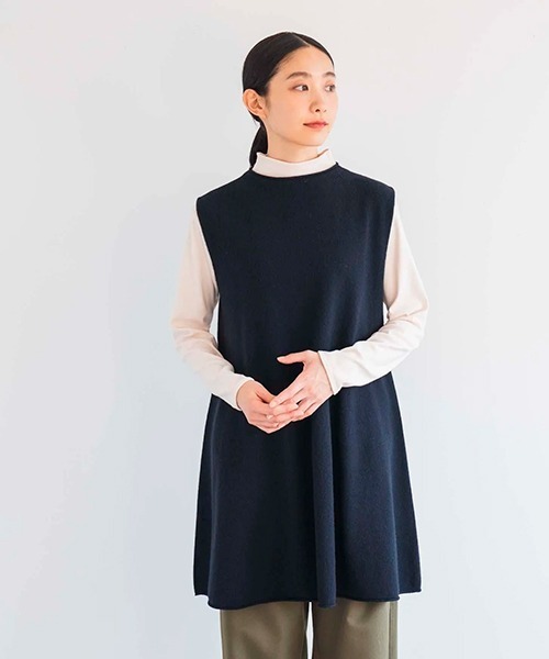 D ベスト ジレ ラムウールワンピースベスト レディース : ZOZOTOWN