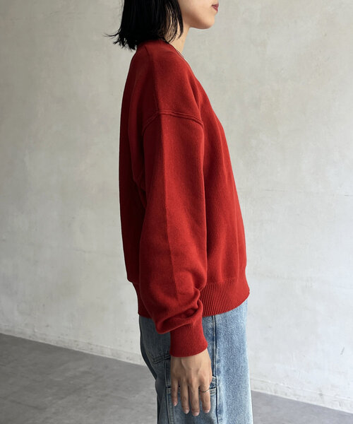 ニット セーター 「U.S. POLO ASSN.」スウェットライクニット レディース U.S. POLO ASSN. ニット セーター 「U.S. ASSN.」スウェット