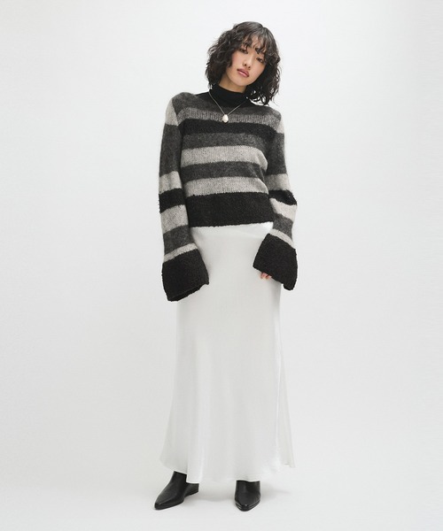 ADAM ET ROPE'（アダムエロペ） ニット セーター ミックスヤーン