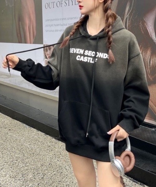 パーカー 「選べるアソート」グラデーションロゴ入りパーカー レディース メンズ | CREARE -LINO- | 04