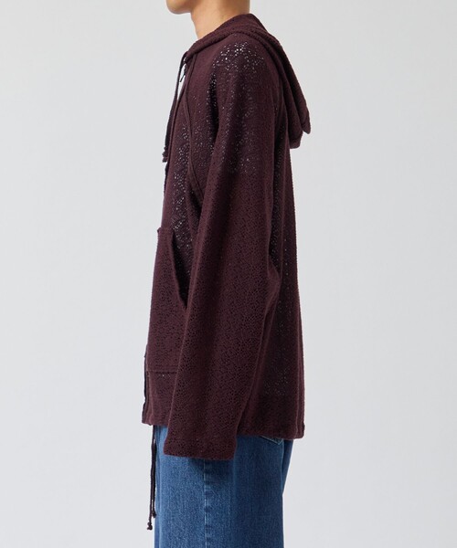 送料無料 メンズ ロゴパーカー フーディー コットン C117 codegraphy パーカー PIGMENT ARC LOGO OVER FIT VINTAGE HOODIE