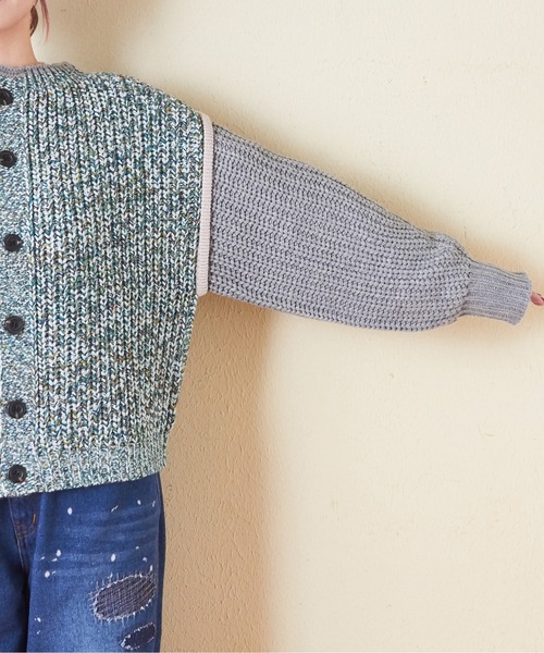 マメクロゴウチ Mame Kurogouchi ネットドレス メッシュ カーディガン