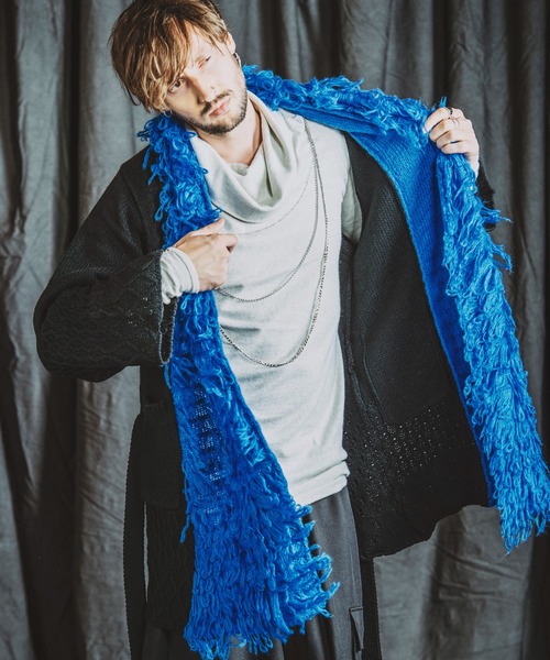 NO ID.（ノーアイディー） カーディガン 「NO ID.」Loop Yarn Knit