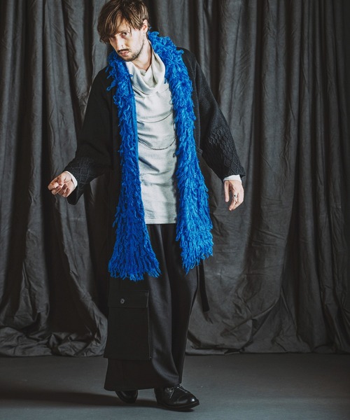 NO ID.（ノーアイディー） カーディガン 「NO ID.」Loop Yarn Knit 