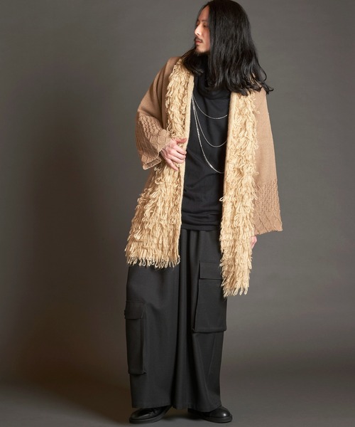 NO ID.（ノーアイディー） カーディガン 「NO ID.」Loop Yarn Knit 