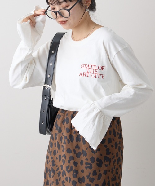 CIAOPANIC TYPY tシャツ Tシャツ USAコットンフレアスリーブアソート 