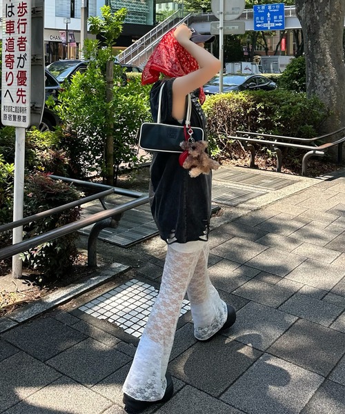 aries アリーズ シルク バンダナ スカーフChain Print aries アリーズ シルク バンダナ スカーフChain Print aries