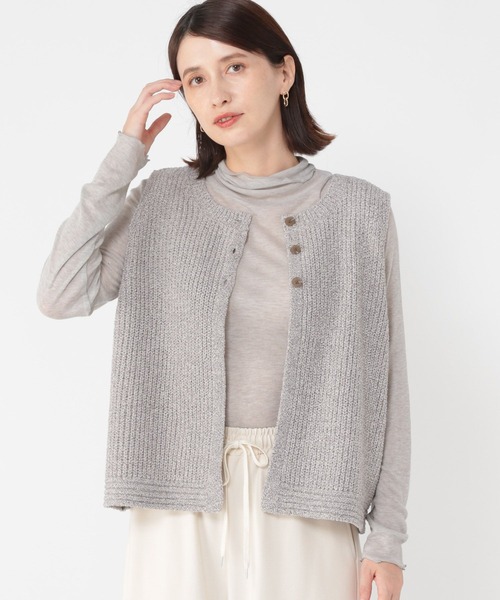 studio CLIP（スタディオクリップ） ベスト ジレ 6ゲージメランジ