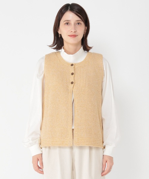 studio CLIP（スタディオクリップ） ベスト ジレ 6ゲージメランジ