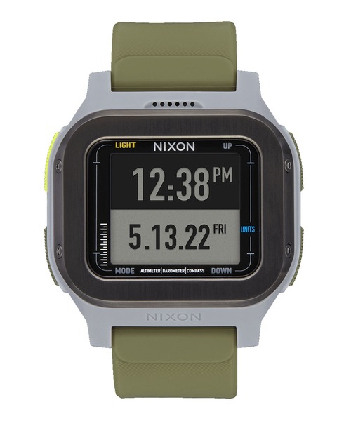 ヨッシー NIXON 腕時計 デジタル電池式 NIXON 腕時計 「NIXON/ニクソン」High Tide 時計 デジタル 電池