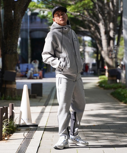 Re:room（リルーム） パーカー テックスウェットジップパーカー メンズ