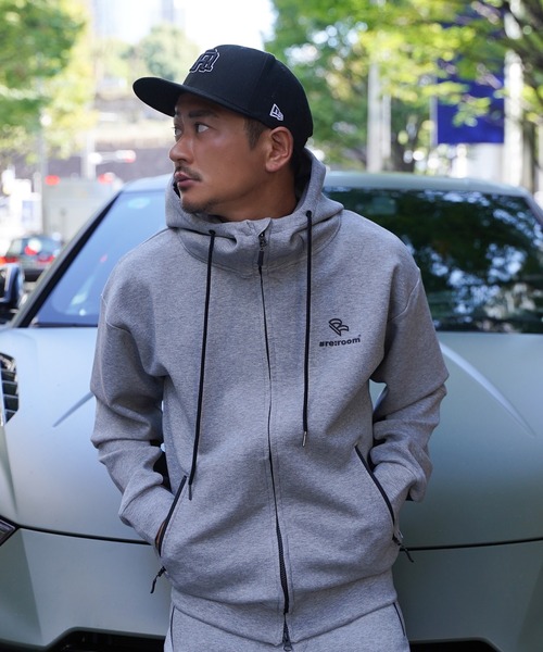 Re:room パーカー テックスウェットジップパーカー メンズ : ZOZOTOWN