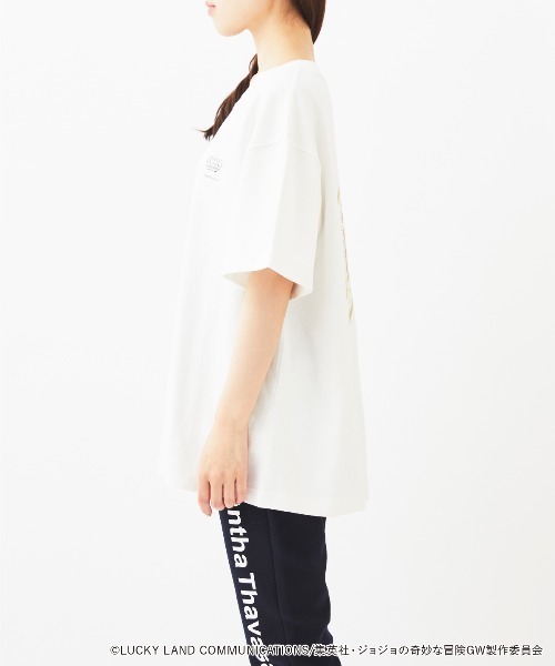 アニメ 「ジョジョの奇妙な冒険　黄金の風」コラボ　Tシャツ レディース Samantha Vega アニメ 「ジョジョの奇妙な冒険 黄金の風」コラボ