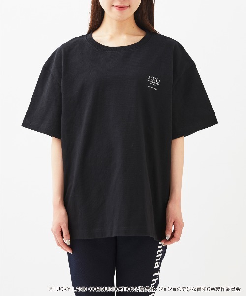 アニメ 「ジョジョの奇妙な冒険　黄金の風」コラボ　Tシャツ レディース Samantha Vega アニメ 「ジョジョの奇妙な冒険 黄金の風」コラボ