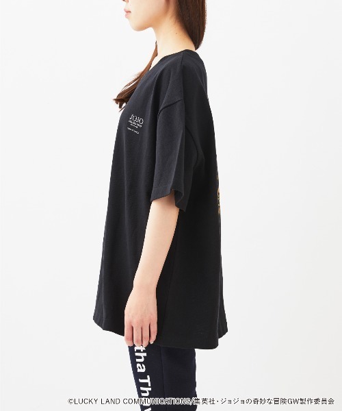 アニメ 「ジョジョの奇妙な冒険　黄金の風」コラボ　Tシャツ レディース Samantha Vega アニメ 「ジョジョの奇妙な冒険 黄金の風」コラボ