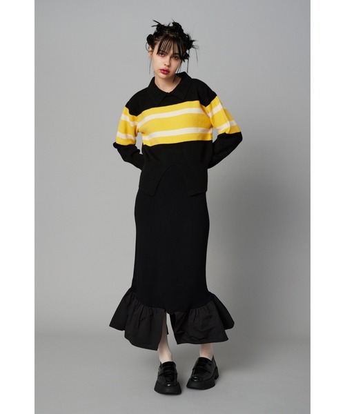 HeRIN.CYE ニット セーター Border knit tops ボーダーニット
