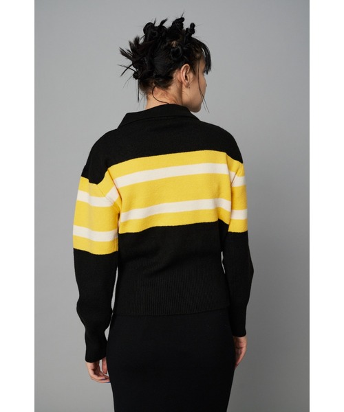 ニット セーター Border knit tops　　ボーダーニットトップス レディース HeRIN.CYE ニット セーター Border knit tops ボーダーニット