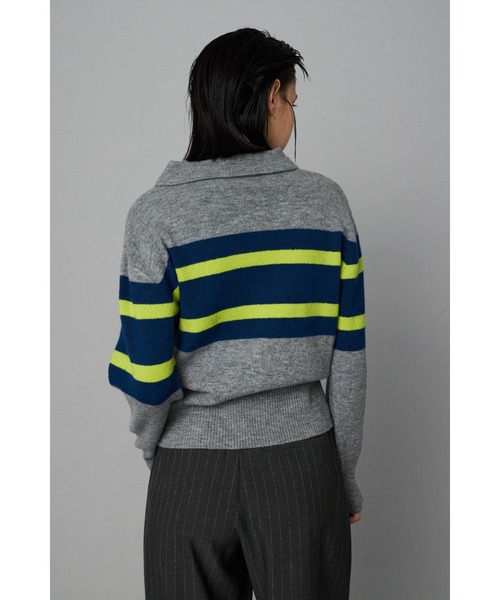 HeRIN.CYE ニット セーター Border knit tops ボーダーニットトップス