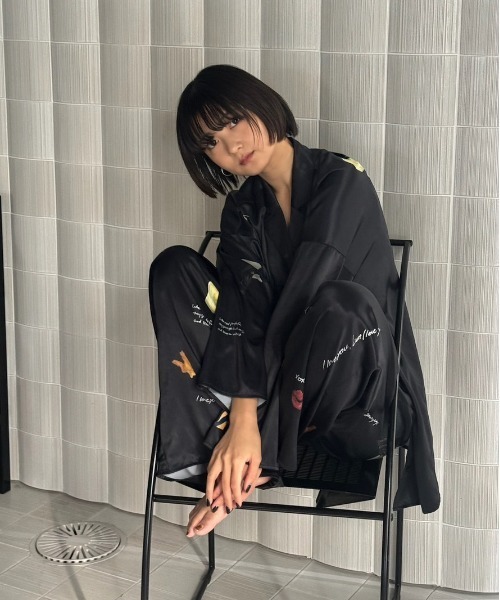 アメリビンテージパジャマ Ameri（アメリ） パジャマ ルームウェア LITTLE FUNNY FACE ROOM WEAR